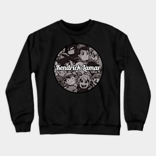 Kendrick Lamar / Cartoon Vintage Style Crewneck Sweatshirt